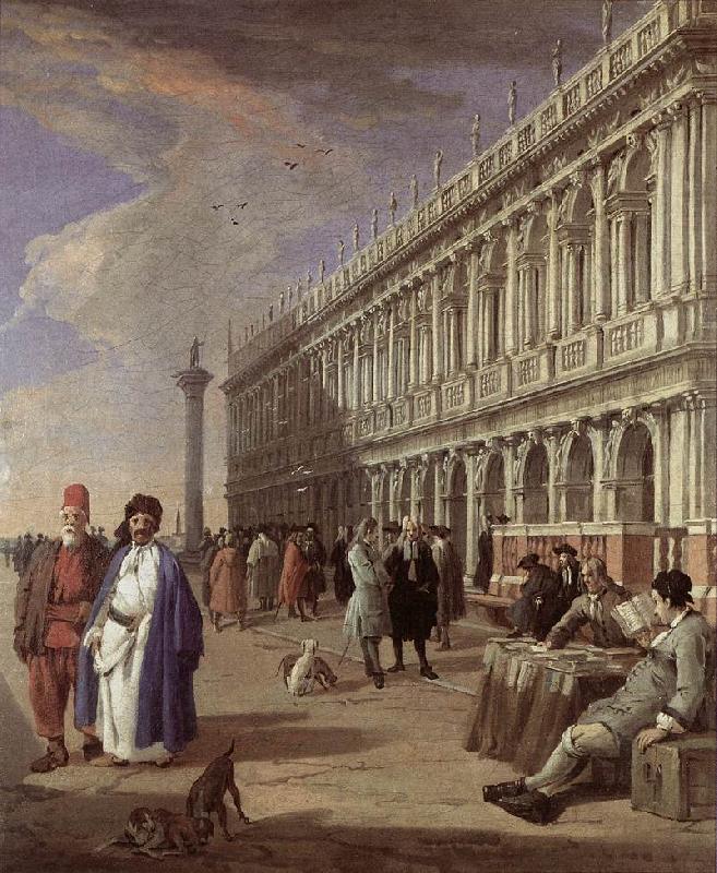 CARLEVARIS, Luca The Piazzetta and the Library china oil painting image